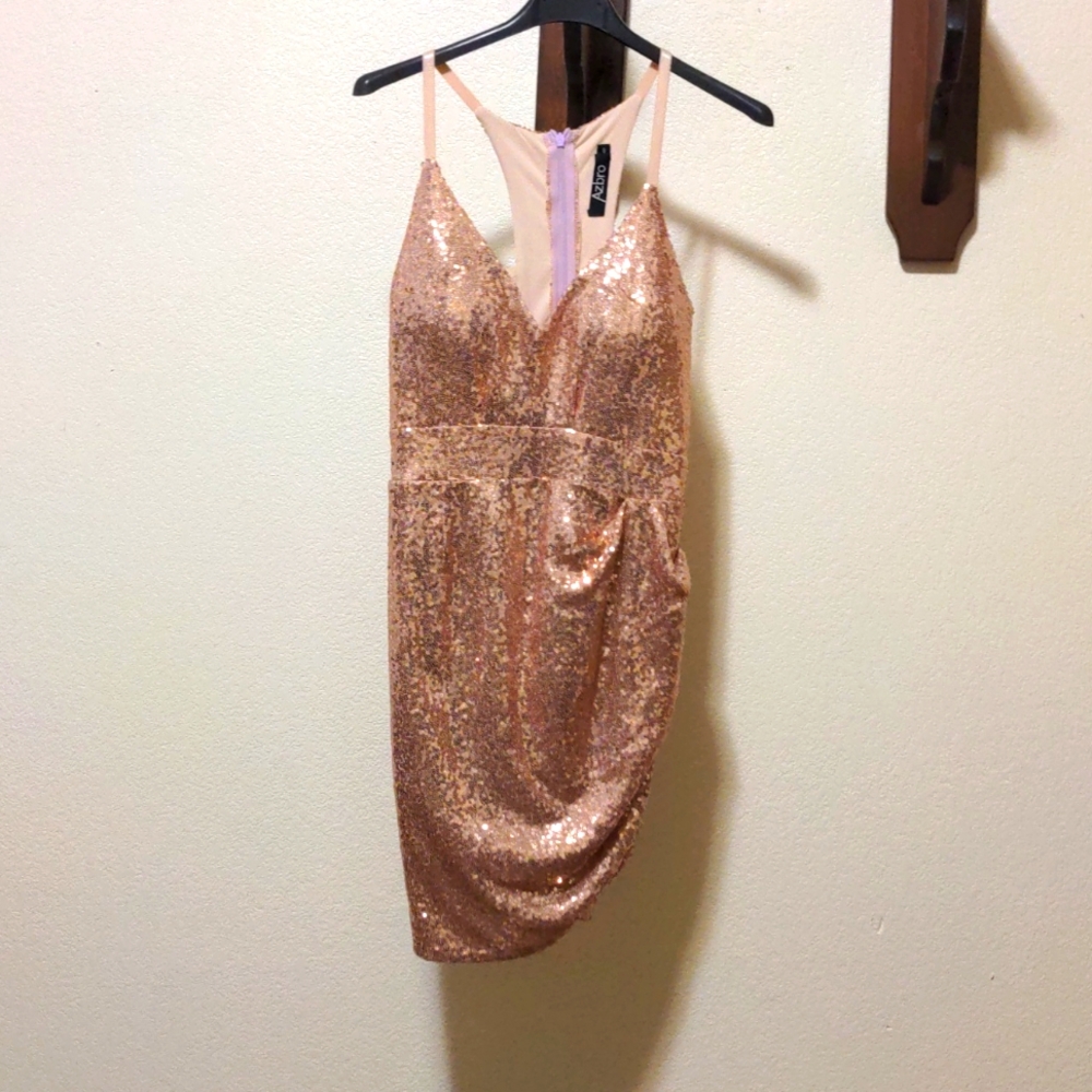 Azbro NYE sequin mini dress